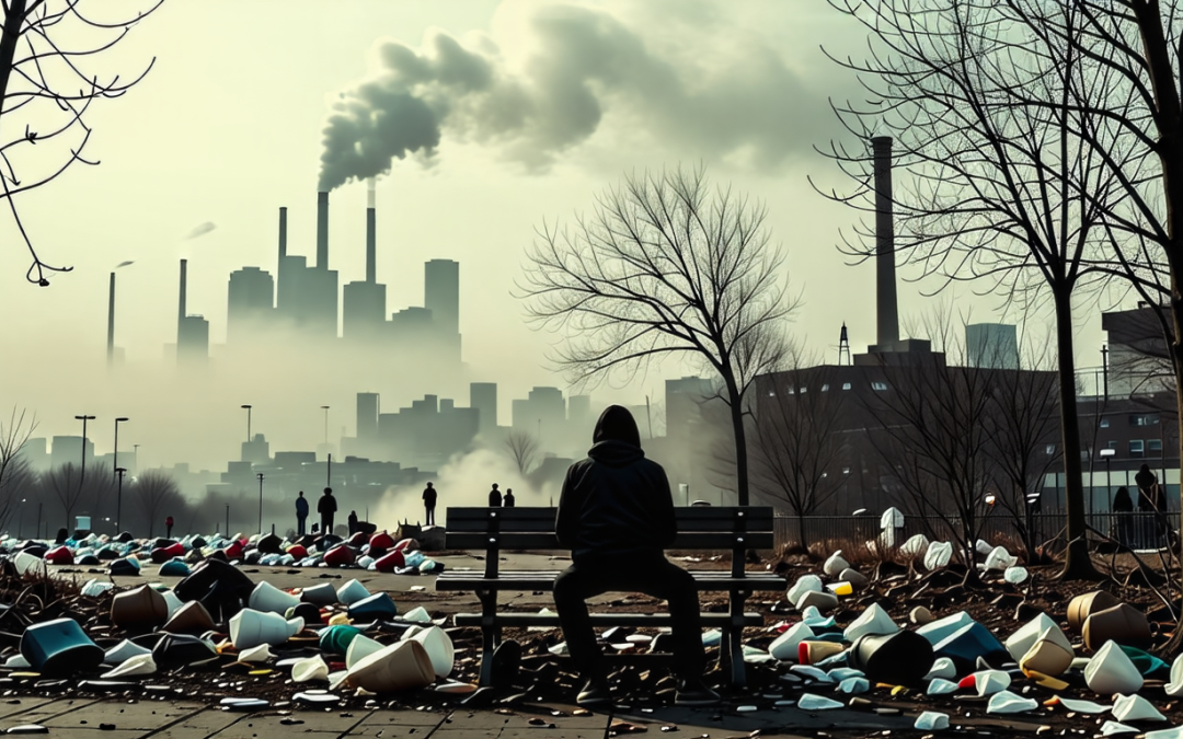 La pollution et ses effets sur la santé mentale