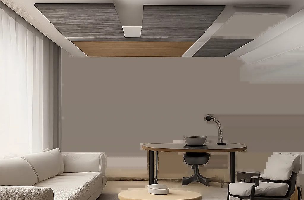 Panneau acoustique plafond : la solution design et simple à poser qui change vraiment le confort sonore