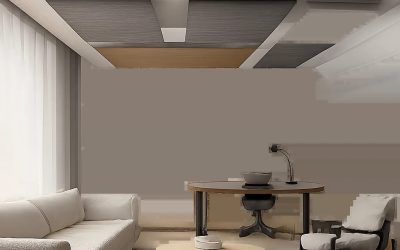 Panneau acoustique plafond : la solution design et simple à poser qui change vraiment le confort sonore